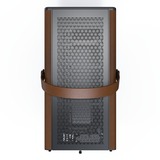 Montech Heritage midi tower behuizing Zwart/beige | 2x USB-A | 1x USB-C
