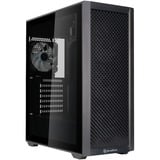 SilverStone FARA 515XR midi tower behuizing Zwart | 2x USB-A | Tempered Glass