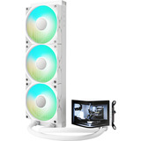 TRYX PANORAMA ARGB 360 AIO waterkoeling Wit