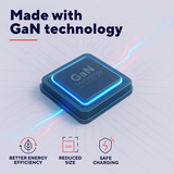 Trust Maxo USB-C GaN Oplader 65W - Ultracompact Zwart, Power Delivery