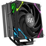 XYZ PC Gear Thermax 4 cpu-koeler Zwart, ARGB, PWM