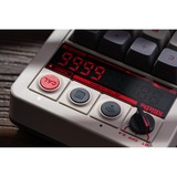 8BitDo Retro 18 Mechanical Numpad - N Edition Grijs/rood, Kaih Box White switch V2, Dye-sub PST keycaps, USB / 2,4 GHz / Bluetooth
