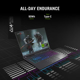 ASUS ROG Strix G16 G614PP-S5032W 16"  gaming laptop Grijs | R9 8940HX | RTX 5070 | 16 GB | 1 TB SSD