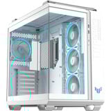 ASUS TUF Gaming GT502 Horizon ARGB midi tower behuizing Wit | 3x USB-A | 1x USB-C | Tempered Glass