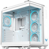 ASUS TUF Gaming GT502 Horizon ARGB midi tower behuizing Wit | 3x USB-A | 1x USB-C | Tempered Glass
