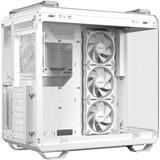 ASUS TUF Gaming GT502 Horizon ARGB midi tower behuizing Wit | 3x USB-A | 1x USB-C | Tempered Glass