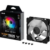 ASUS TUF Gaming TR120 ARGB case fan Zwart/transparant