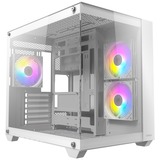 Antec CX800 ARGB midi tower behuizing Wit | 2x USB-A | Tempered Glass