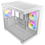 Antec CX800 ARGB midi tower behuizing Wit | 2x USB-A | Tempered Glass
