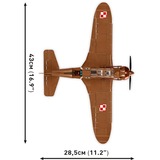 COBI Historical Collection - PZL.23 Karaś Constructiespeelgoed Schaal 1:32
