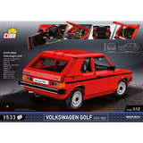 COBI Volkswagen Golf (1974-1983) Constructiespeelgoed Schaal 1:12