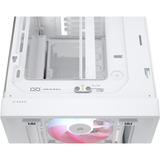 Corsair FRAME 4000D LCD RS ARGB Premium midi tower behuizing Wit | 3x USB-C | RGB | Tempered Glass