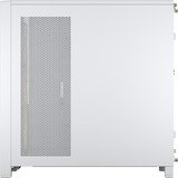 Corsair FRAME 4000D LCD RS ARGB Premium midi tower behuizing Wit | 3x USB-C | RGB | Tempered Glass