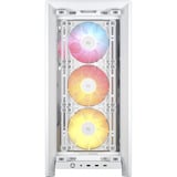 Corsair FRAME 4000D LCD RS ARGB midi tower behuizing Wit | 3x USB-C | RGB | Tempered Glass