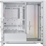 Corsair FRAME 4000D LCD RS ARGB midi tower behuizing Wit | 3x USB-C | RGB | Tempered Glass