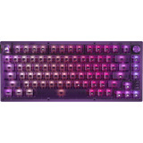 Corsair K65 Plus Wireless RGB mechanisch gaming toetsenbord Paars, US lay-out (QWERTY), Corsair MLX Red v2, 75%, RGB leds, PBT double-shot