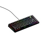 Glorious GMMK 3 75% Prebuilt Wired Black RGB mechanisch gaming toetsenbord Zwart, US lay-out (QWERTY), Glorious Fox, 75%, 75%, RGB, GPBT-doubleshot keycaps, Knob