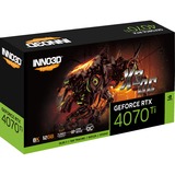 INNO3D GeForce RTX 4070 Ti X3 OC grafische kaart 1x HDMI, 3x DisplayPort, DLSS 3