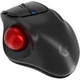 KeySonic KeySonic KSM-6101RF-EGT business trackball Zwart/rood