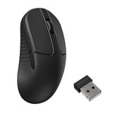 Keychron M3 Mini Wireless gaming muis Zwart, 100 - 30.000 dpi, 8000Hz, 2.4 GHz / Bluetooth / USB