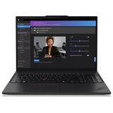 Lenovo ThinkPad T16 Gen 3 (21MN004CMH) 16"  laptop Zwart | Core Ultra 7 155U | Intel Graphics | 16GB | 512GB SSD