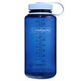Nalgene Wide Mouth Sustain Water Bottle, 1 Liter drinkfles Indigo