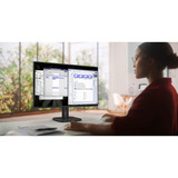 Philips 24E1N1200A/00 23.8" monitor Zwart, VGA, HDMI, DisplayPort, Audio, 120 Hz