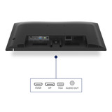 Philips 24E1N1200A/00 23.8" monitor Zwart, VGA, HDMI, DisplayPort, Audio, 120 Hz