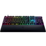 Razer Huntsman V2, gaming toetsenbord Zwart, US lay-out, Razer Clicky Optical (Purple), RGB leds, PBT Double Shot