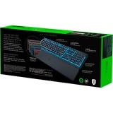 Razer Ornata V3 X Low Profile RGB gaming toetsenbord Zwart, US lay-out (QWERTY), Membraan, 100%