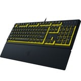 Razer Ornata V3 X Low Profile, gaming toetsenbord Zwart, US lay-out, Membraan, RGB leds, ABS