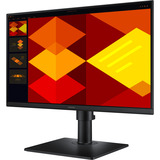 SAMSUNG S22D400GAU Essential S4 S40GD 22" monitor Zwart, 100 Hz | HDMI | DisplayPort | USB