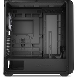 Sharkoon AK2 RGB midi tower behuizing Zwart | 2x USB-A | 1x USB-C | RGB | Tempered Glass