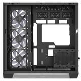 Sharkoon Steel Shark midi tower behuizing Zwart | 2x USB-A | 1x USB-C | RGB | Tempered Glass