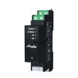 Shelly Wave Pro Shutter schakelaar Zwart, Z-Wave S800