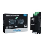 Shelly Wave Pro Shutter schakelaar Zwart, Z-Wave S800