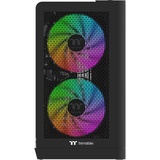 Thermaltake  midi tower behuizing Zwart | 2x USB-A | 1x USB-C | Window