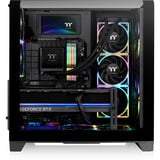 Thermaltake  midi tower behuizing Zwart | 2x USB-A | 1x USB-C | Window