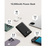 VEGER C11C powerbank 10.000mAh Zwart