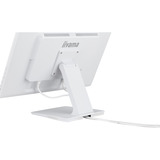 iiyama ProLite T2452MSC-W1AG 24" touchscreen monitor Wit, 100 Hz, Touch, HDMI, DisplayPort, USB, Audio