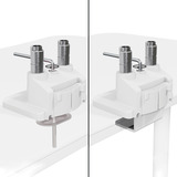 Arozzi Alzare Neo Duo - Gas Spring Monitor Arm - White monitorarm Wit