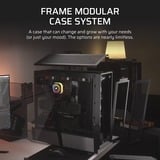 Corsair FRAME 4000D RS midi tower behuizing Zwart | 2x USB-A | 1x USB-C | Tempered Glass