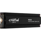 Crucial P310 Heatsink 2 TB SSD CT2000P310SSD5, PCIe 4.0 x4, NVMe, M.2 2280