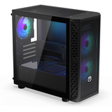 ENDORFY Signum M30 ARGB mini tower behuizing Zwart | 2x USB-A | 1x USB-C | RGB | Tempered Glass