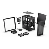 ENDORFY Signum M30 ARGB mini tower behuizing Zwart | 2x USB-A | 1x USB-C | RGB | Tempered Glass