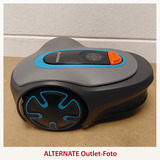 GARDENA Robotmaaier SILENO minimo 500 Grijs/turquoise, 500 m², Li-ion accu + Basisstation inbegrepen, Bluetooth