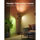 Govee Tree Floor Lamp Zwart, 2.4GHz wifi + Bluetooth