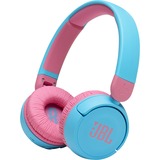 JBL JR310BT on-ear hoofdtelefoon Blauw/roze, Bluetooth