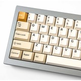 Keychron Cherry Profile Double-Shot PBT Full Keycap-Set - Camel keycaps Wit/beige, 219 Stuks, ANSI & UK ISO Layout