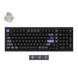 Keychron Q5 HE 8K Magnetic Switch Keyboard Zwart, US lay-out (QWERTY), Keychron Ultra-Fast Lime, 96%, RGB leds, OSA double-shot PBT, hot swap, Knob